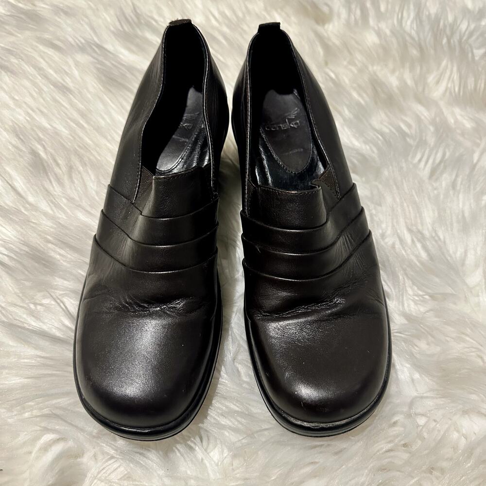 Dansko Aubrey Slip-on Wedge Clogs Sz 9.5